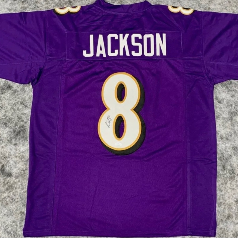 SIGNED LAMAR JACKSON JERSEY!! 2019 Season